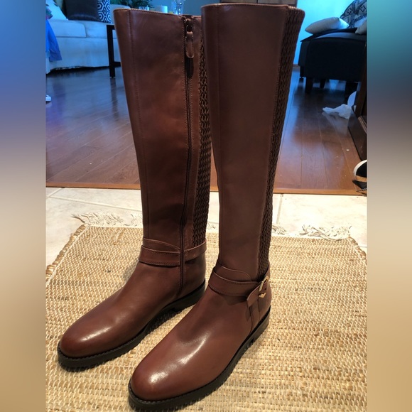Cole Haan Shoes Nwot Cole Haan Leather Knee Hi Boots Sz 6 And Top Shelf Quality